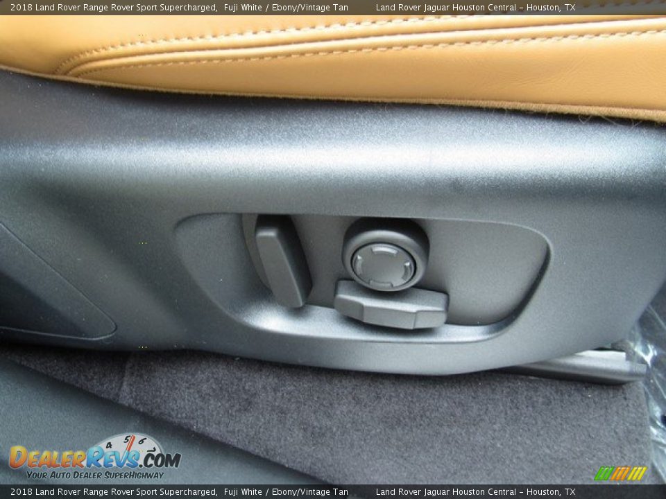 2018 Land Rover Range Rover Sport Supercharged Fuji White / Ebony/Vintage Tan Photo #20