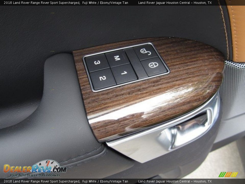 2018 Land Rover Range Rover Sport Supercharged Fuji White / Ebony/Vintage Tan Photo #26