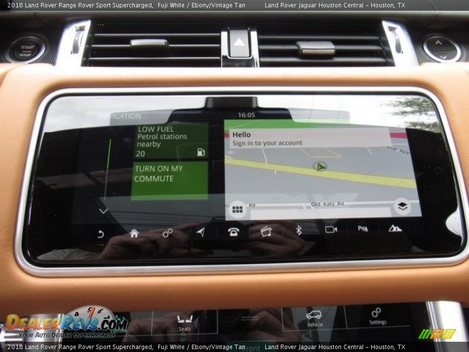 Navigation of 2018 Land Rover Range Rover Sport Supercharged Photo #34