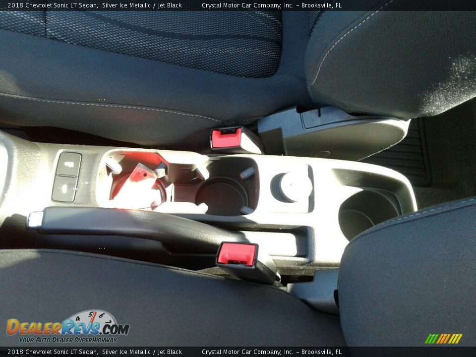 2018 Chevrolet Sonic LT Sedan Silver Ice Metallic / Jet Black Photo #18