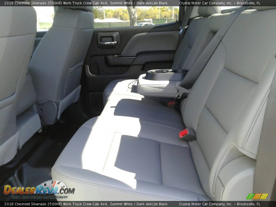 2018 Chevrolet Silverado 2500HD Work Truck Crew Cab 4x4 Summit White / Dark Ash/Jet Black Photo #10
