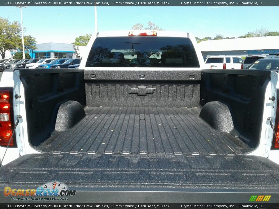 2018 Chevrolet Silverado 2500HD Work Truck Crew Cab 4x4 Summit White / Dark Ash/Jet Black Photo #19
