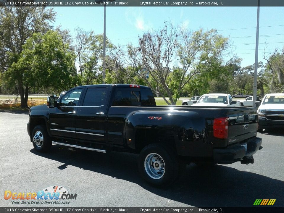 2018 Chevrolet Silverado 3500HD LTZ Crew Cab 4x4 Black / Jet Black Photo #3