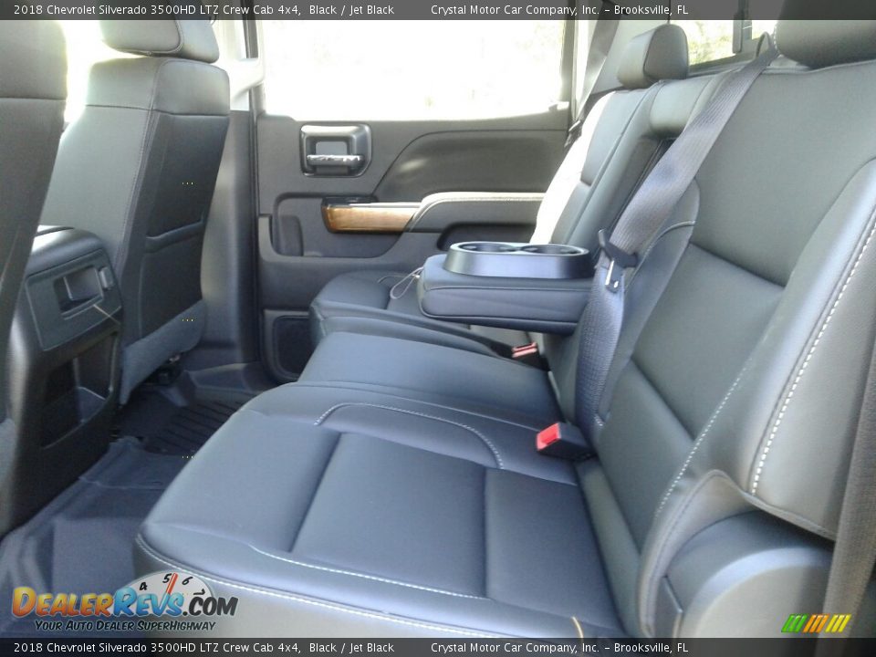 2018 Chevrolet Silverado 3500HD LTZ Crew Cab 4x4 Black / Jet Black Photo #10
