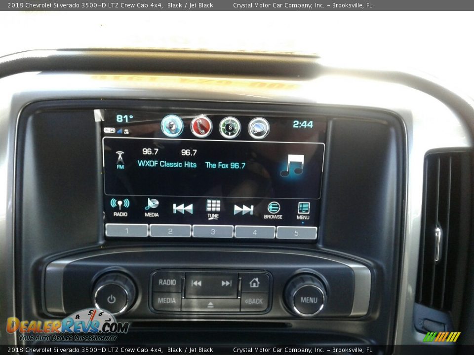 2018 Chevrolet Silverado 3500HD LTZ Crew Cab 4x4 Black / Jet Black Photo #15