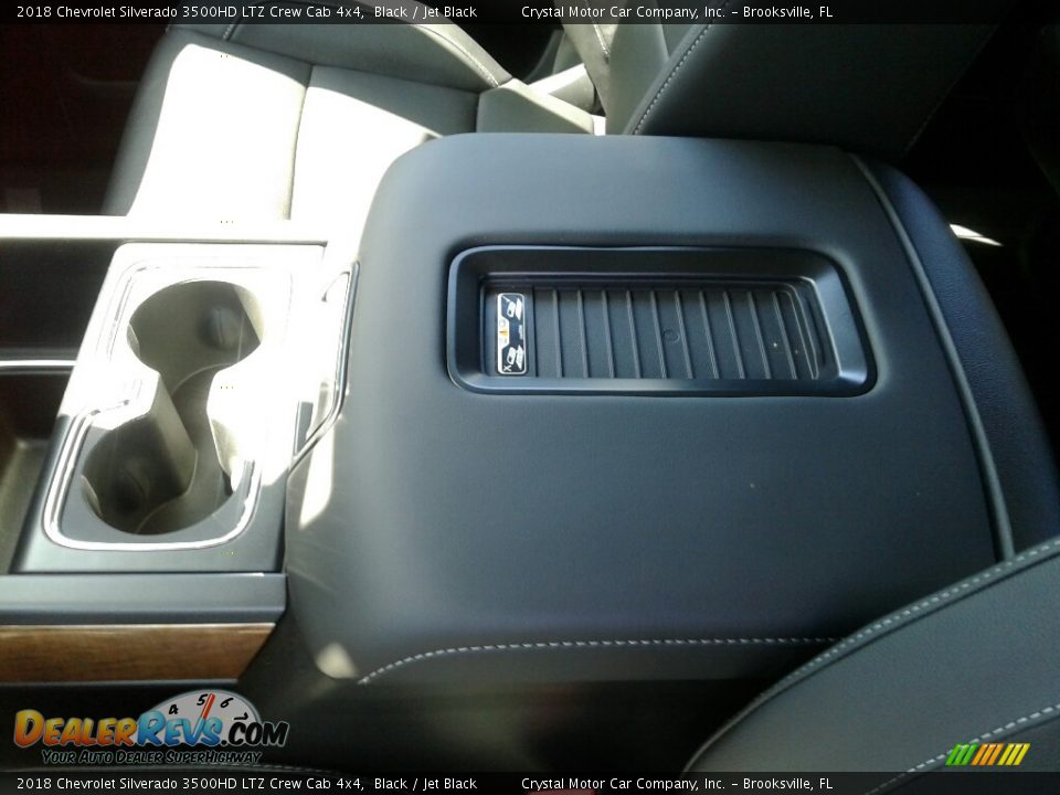 2018 Chevrolet Silverado 3500HD LTZ Crew Cab 4x4 Black / Jet Black Photo #18