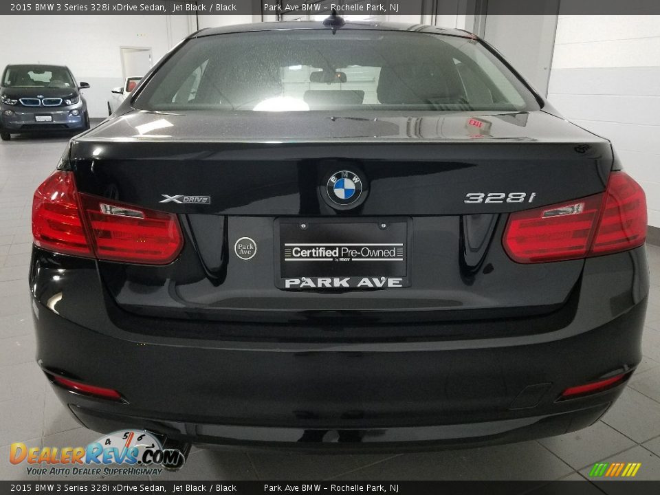2015 BMW 3 Series 328i xDrive Sedan Jet Black / Black Photo #4