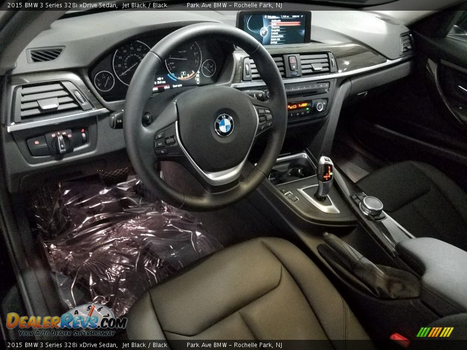 2015 BMW 3 Series 328i xDrive Sedan Jet Black / Black Photo #13