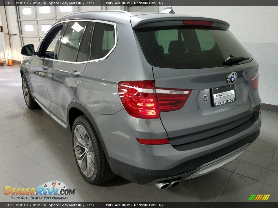 2015 BMW X3 xDrive28i Space Grey Metallic / Black Photo #3