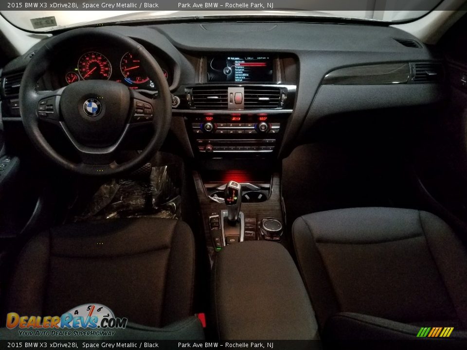 2015 BMW X3 xDrive28i Space Grey Metallic / Black Photo #22