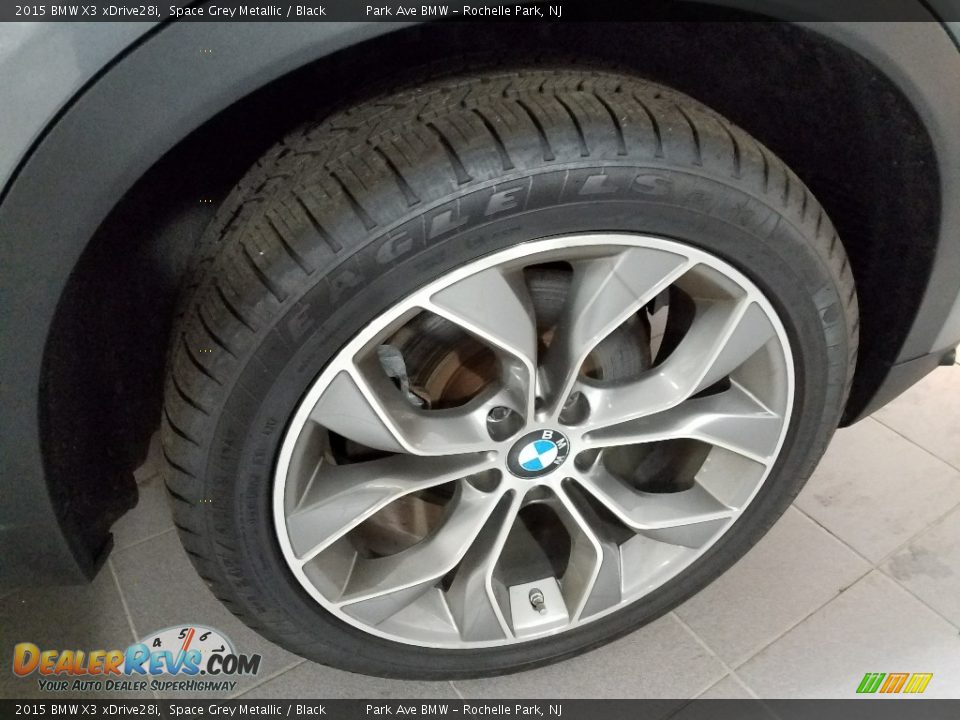 2015 BMW X3 xDrive28i Space Grey Metallic / Black Photo #26