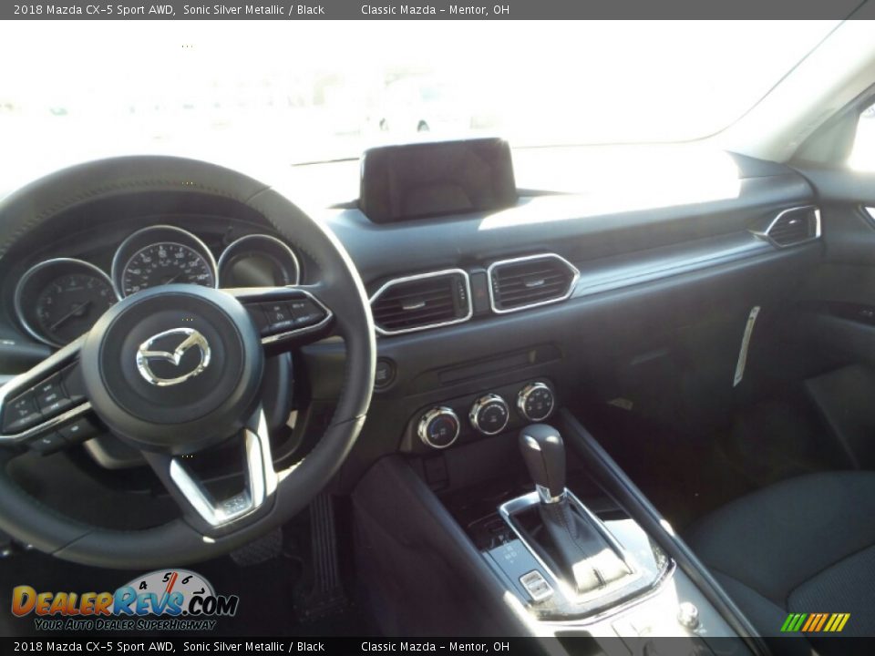 2018 Mazda CX-5 Sport AWD Sonic Silver Metallic / Black Photo #3