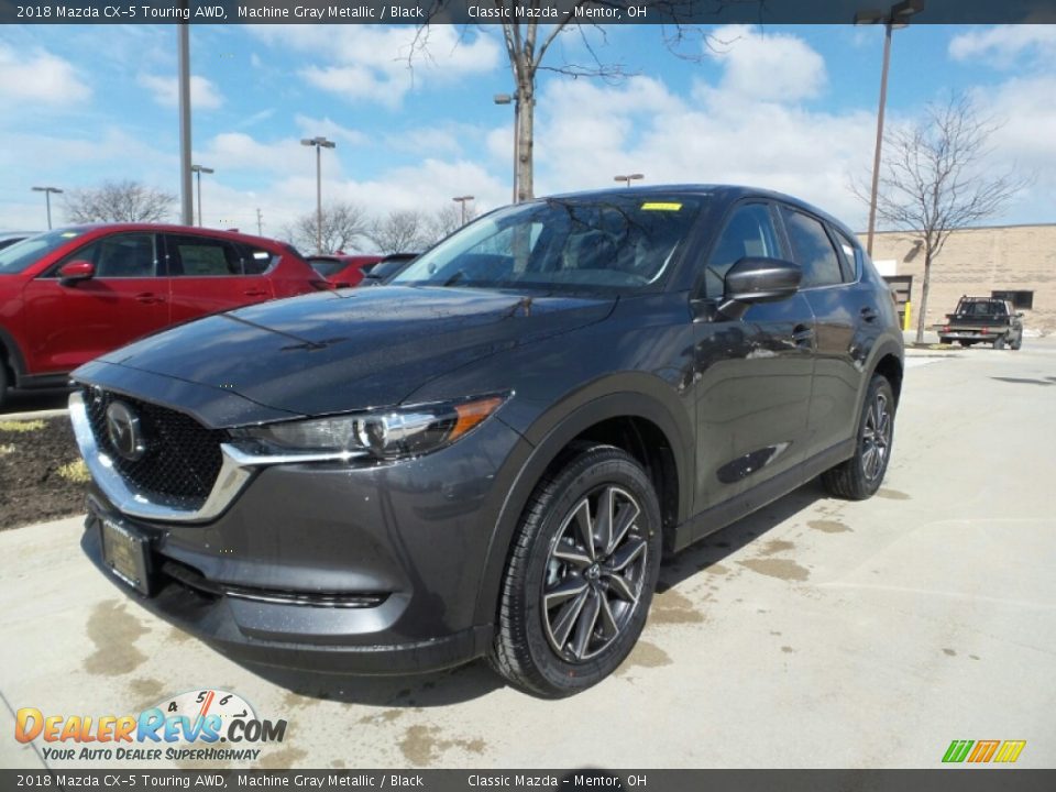 2018 Mazda CX-5 Touring AWD Machine Gray Metallic / Black Photo #1