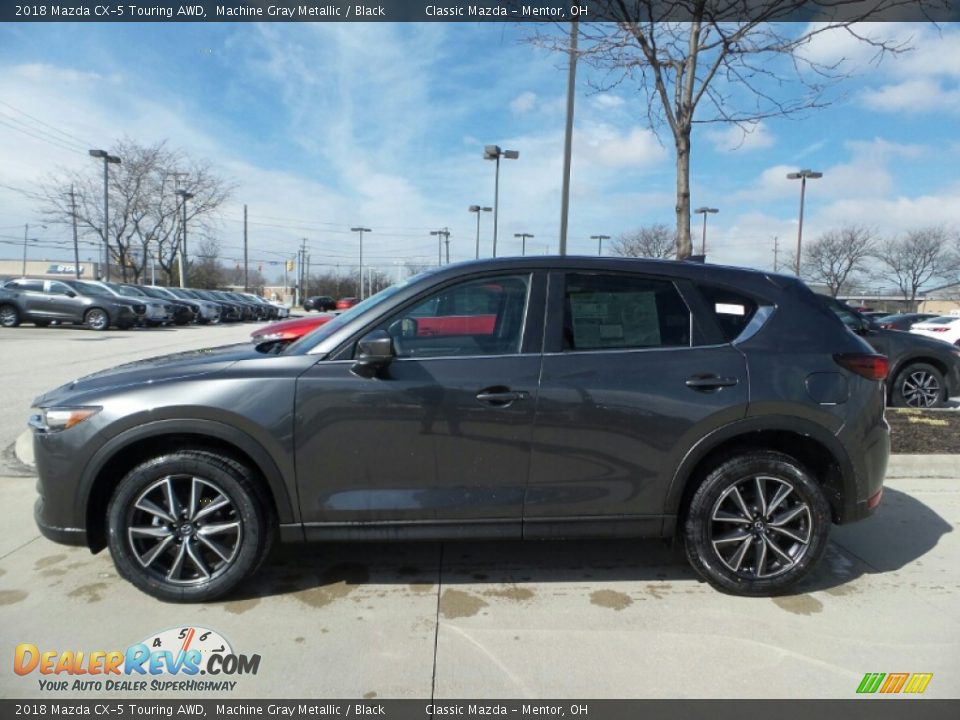 2018 Mazda CX-5 Touring AWD Machine Gray Metallic / Black Photo #2