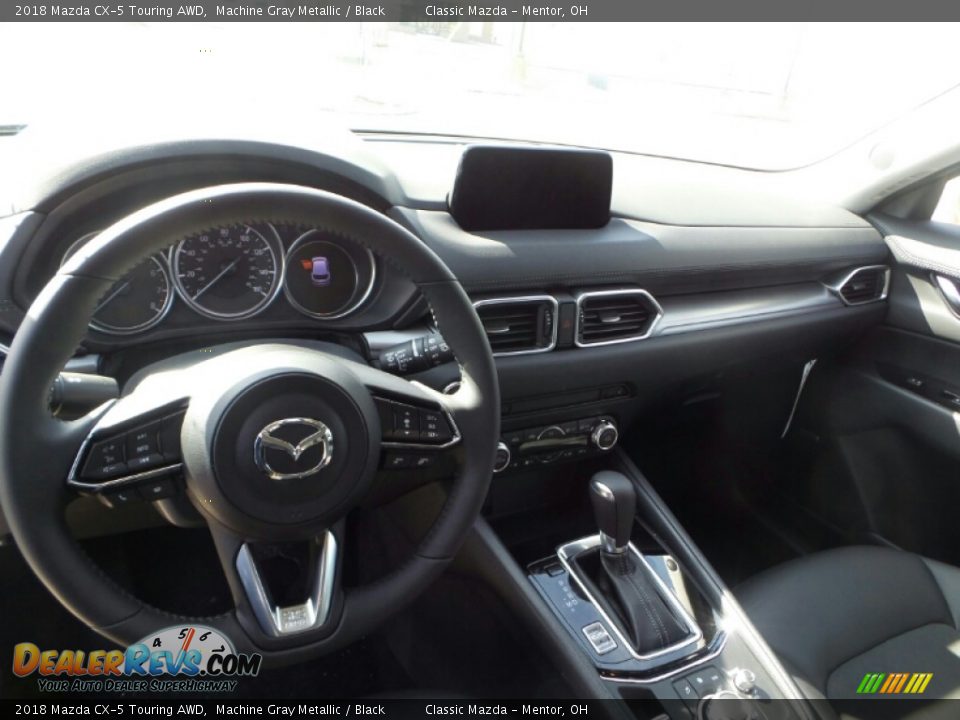 2018 Mazda CX-5 Touring AWD Machine Gray Metallic / Black Photo #3