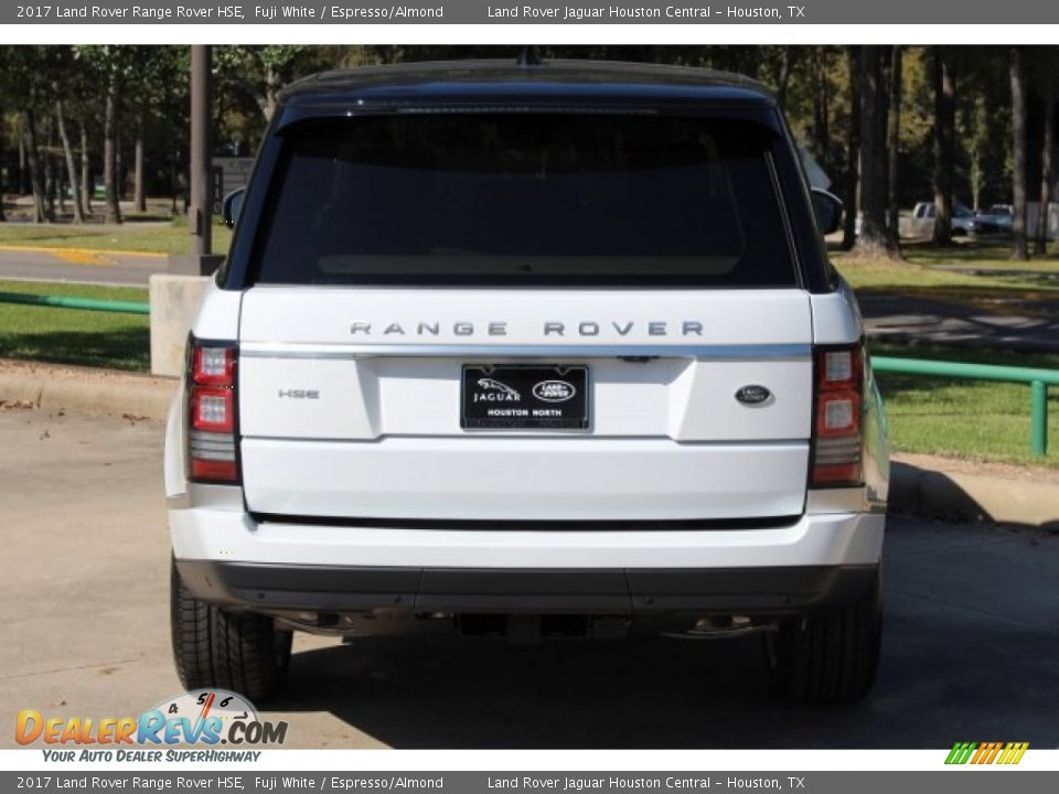2017 Land Rover Range Rover HSE Fuji White / Espresso/Almond Photo #6
