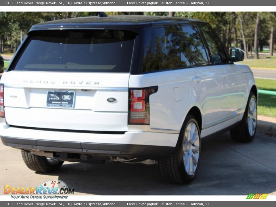 2017 Land Rover Range Rover HSE Fuji White / Espresso/Almond Photo #7