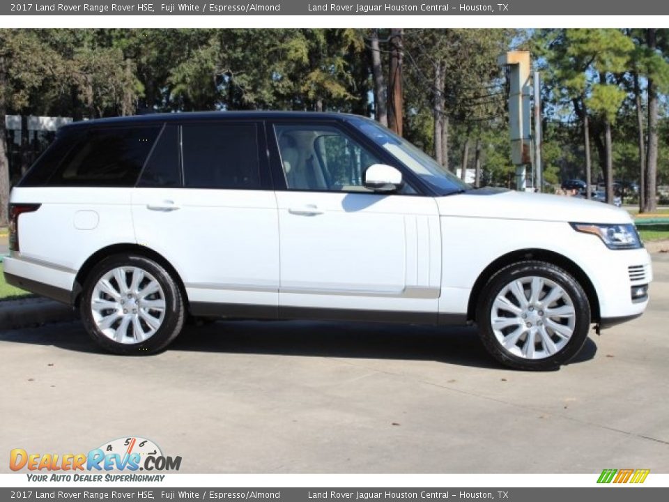 2017 Land Rover Range Rover HSE Fuji White / Espresso/Almond Photo #8