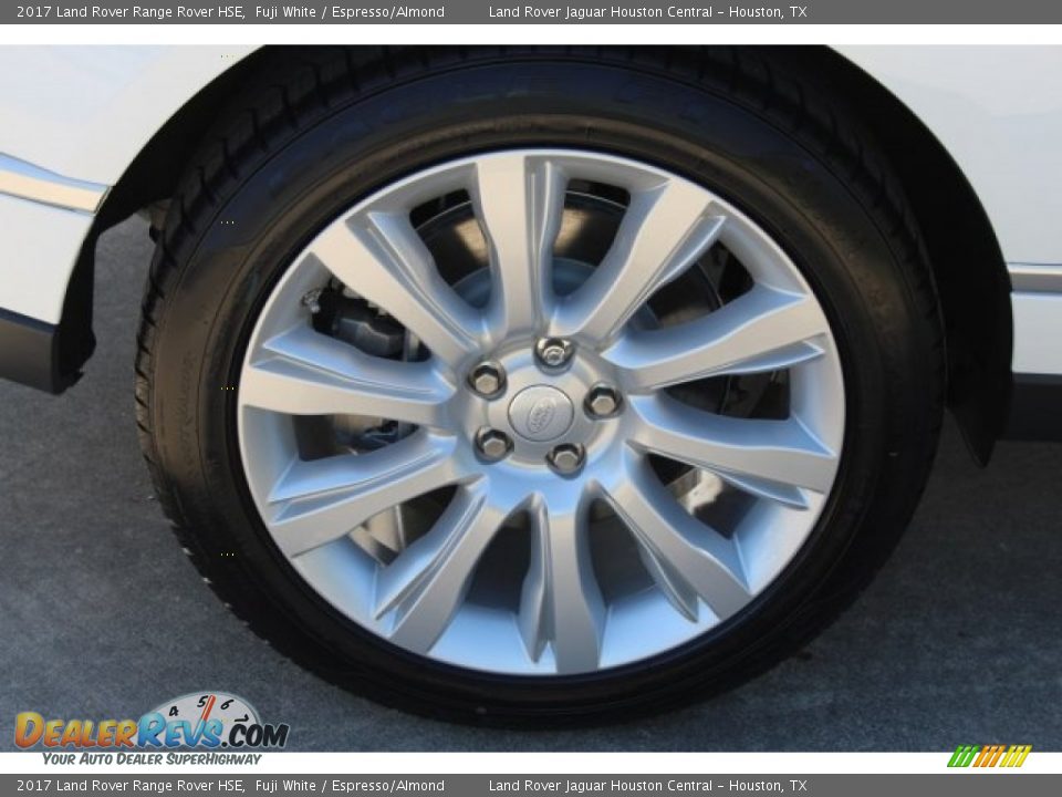 2017 Land Rover Range Rover HSE Fuji White / Espresso/Almond Photo #9