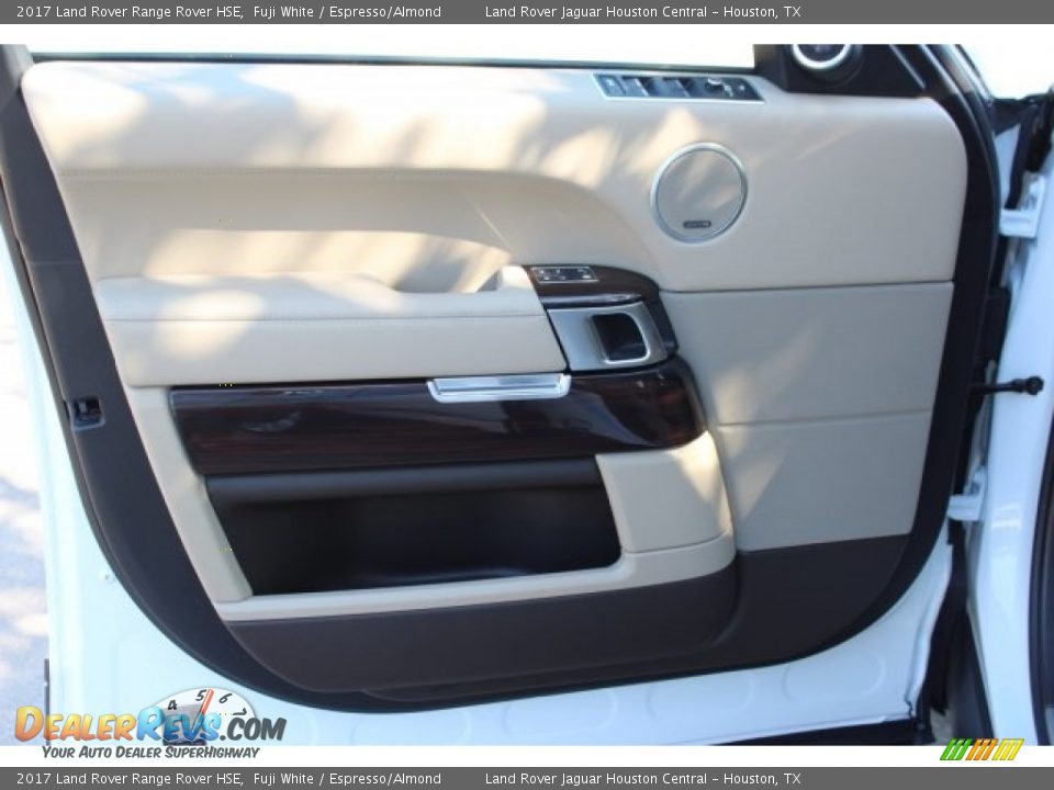 2017 Land Rover Range Rover HSE Fuji White / Espresso/Almond Photo #11