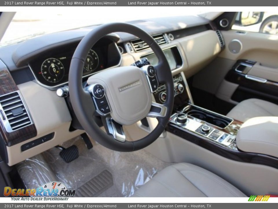 2017 Land Rover Range Rover HSE Fuji White / Espresso/Almond Photo #12