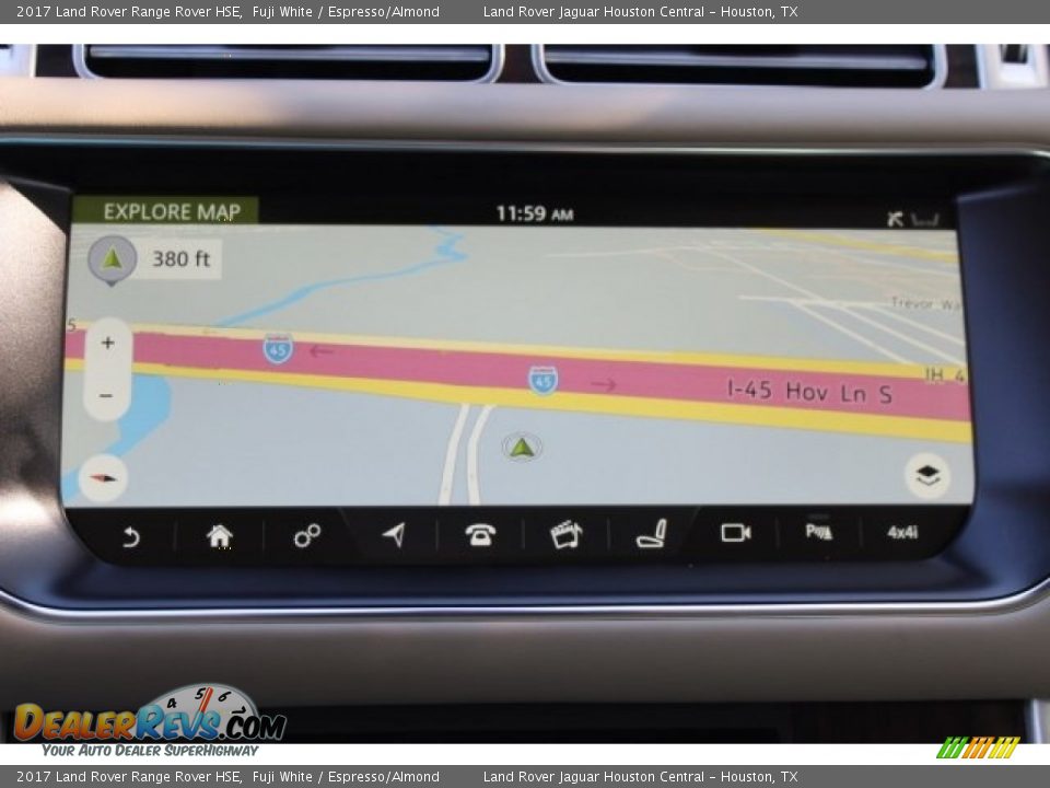 2017 Land Rover Range Rover HSE Fuji White / Espresso/Almond Photo #22