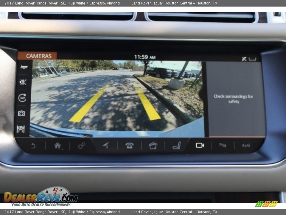 2017 Land Rover Range Rover HSE Fuji White / Espresso/Almond Photo #23