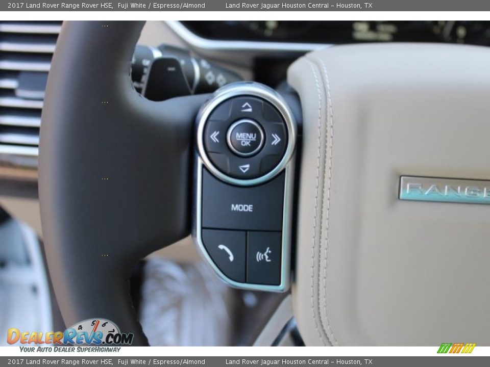2017 Land Rover Range Rover HSE Fuji White / Espresso/Almond Photo #24