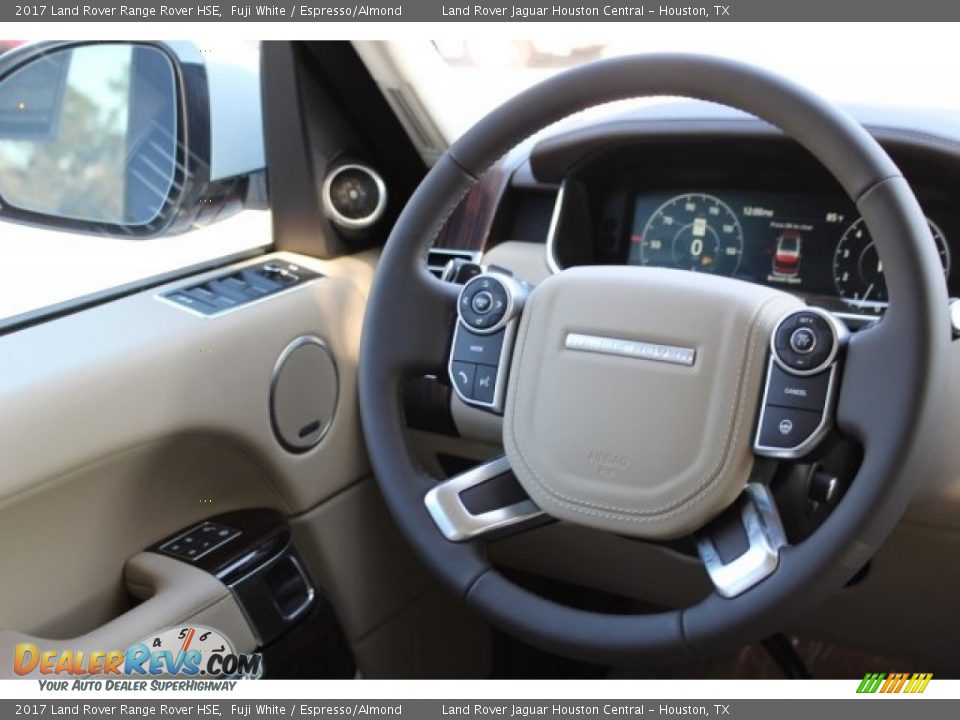 2017 Land Rover Range Rover HSE Fuji White / Espresso/Almond Photo #31