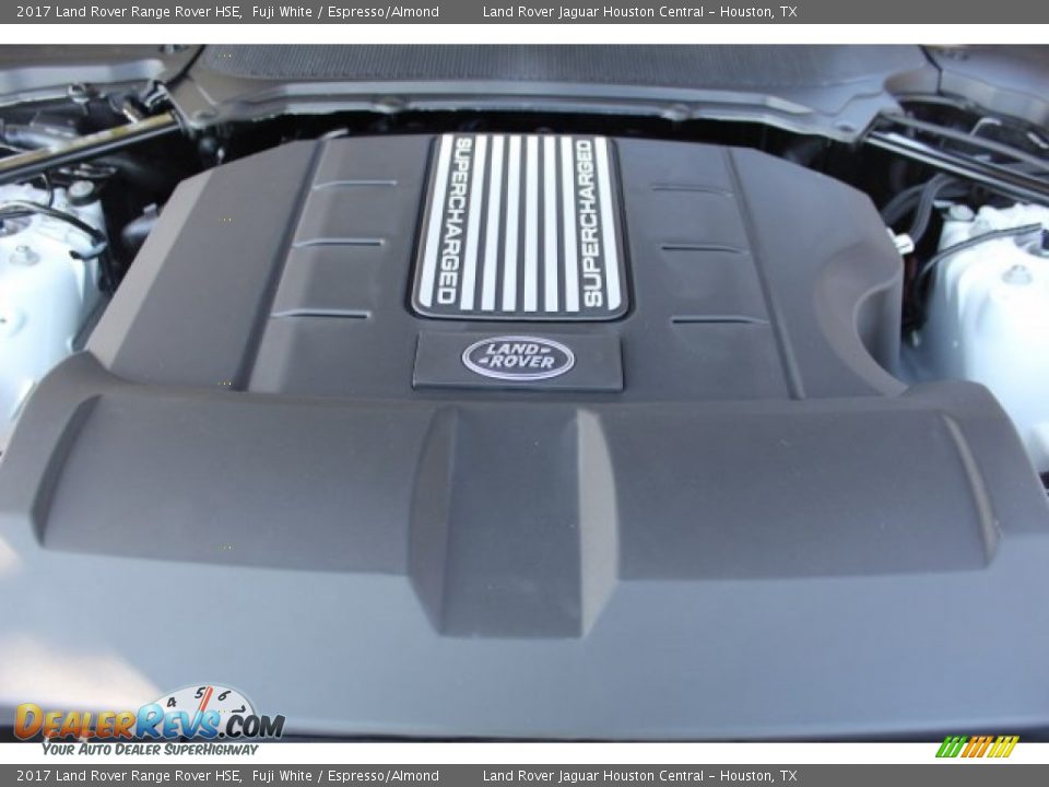 2017 Land Rover Range Rover HSE Fuji White / Espresso/Almond Photo #34