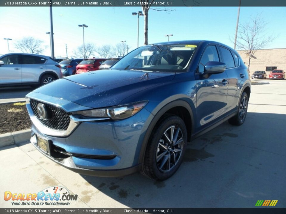 2018 Mazda CX-5 Touring AWD Eternal Blue Metallic / Black Photo #1