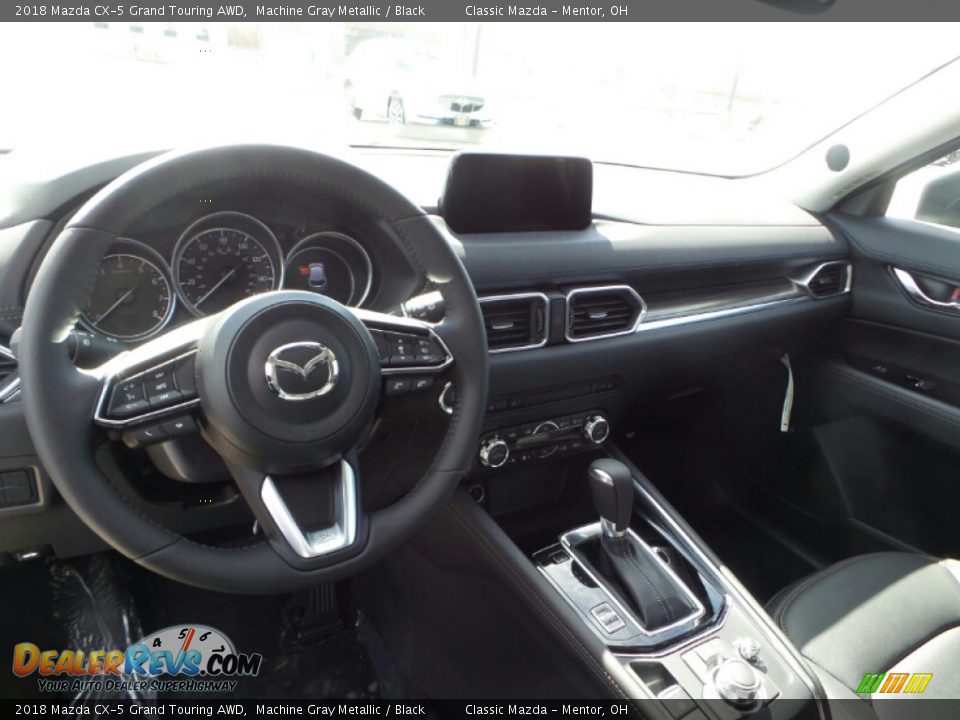 2018 Mazda CX-5 Grand Touring AWD Machine Gray Metallic / Black Photo #3