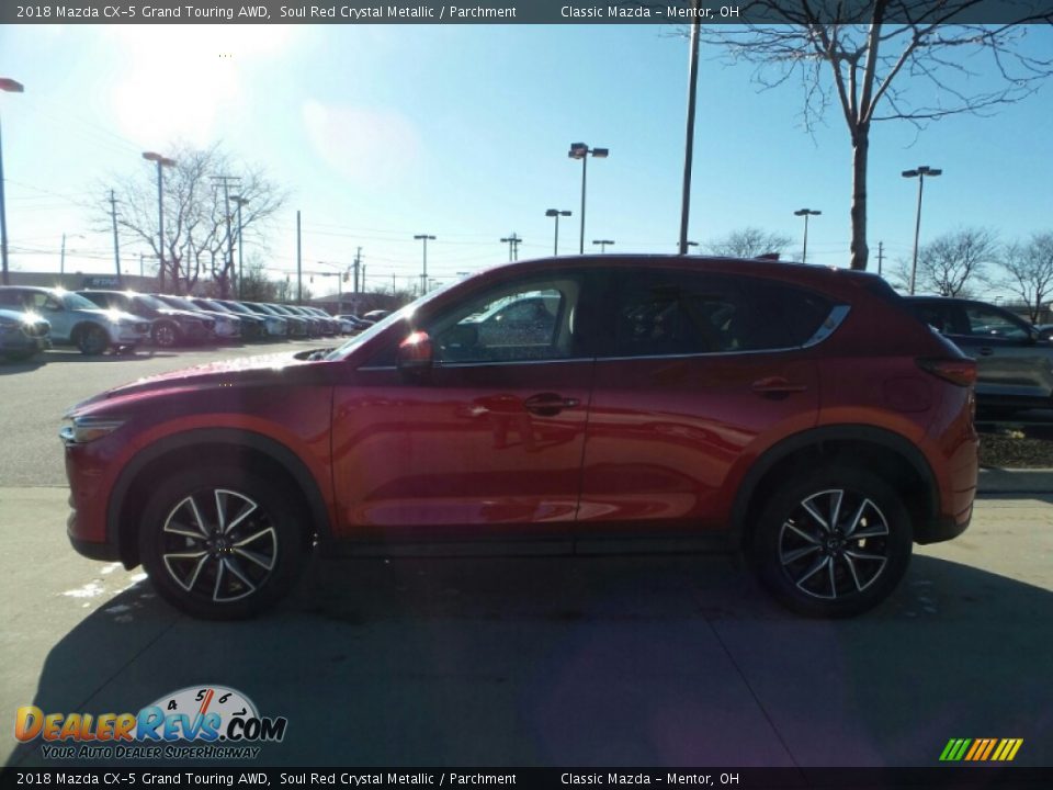 2018 Mazda CX-5 Grand Touring AWD Soul Red Crystal Metallic / Parchment Photo #2