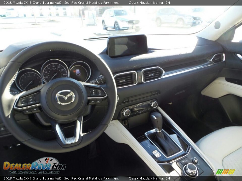 2018 Mazda CX-5 Grand Touring AWD Soul Red Crystal Metallic / Parchment Photo #3