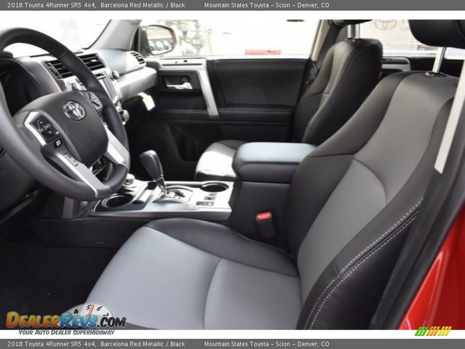 2018 Toyota 4Runner SR5 4x4 Barcelona Red Metallic / Black Photo #6