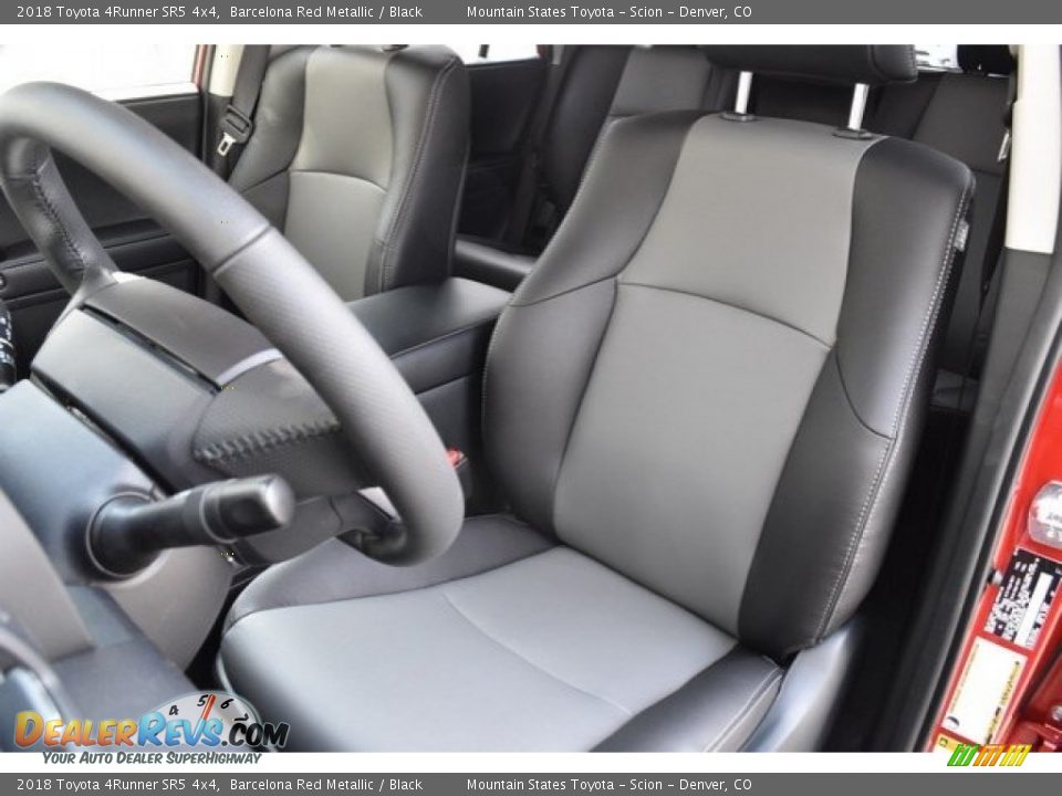 2018 Toyota 4Runner SR5 4x4 Barcelona Red Metallic / Black Photo #7