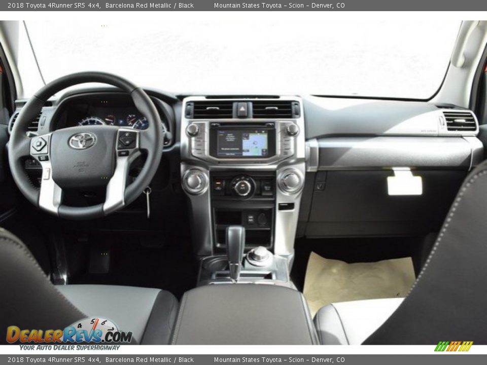 2018 Toyota 4Runner SR5 4x4 Barcelona Red Metallic / Black Photo #8