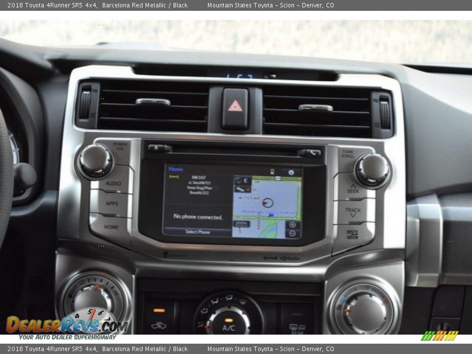 2018 Toyota 4Runner SR5 4x4 Barcelona Red Metallic / Black Photo #10