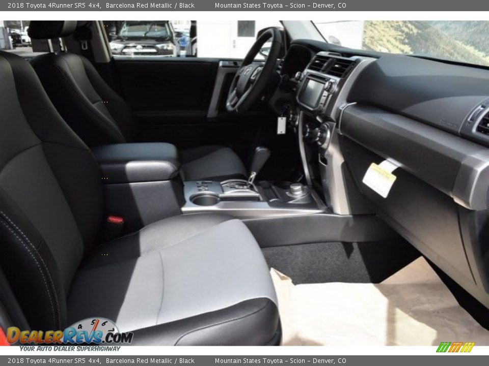 2018 Toyota 4Runner SR5 4x4 Barcelona Red Metallic / Black Photo #12