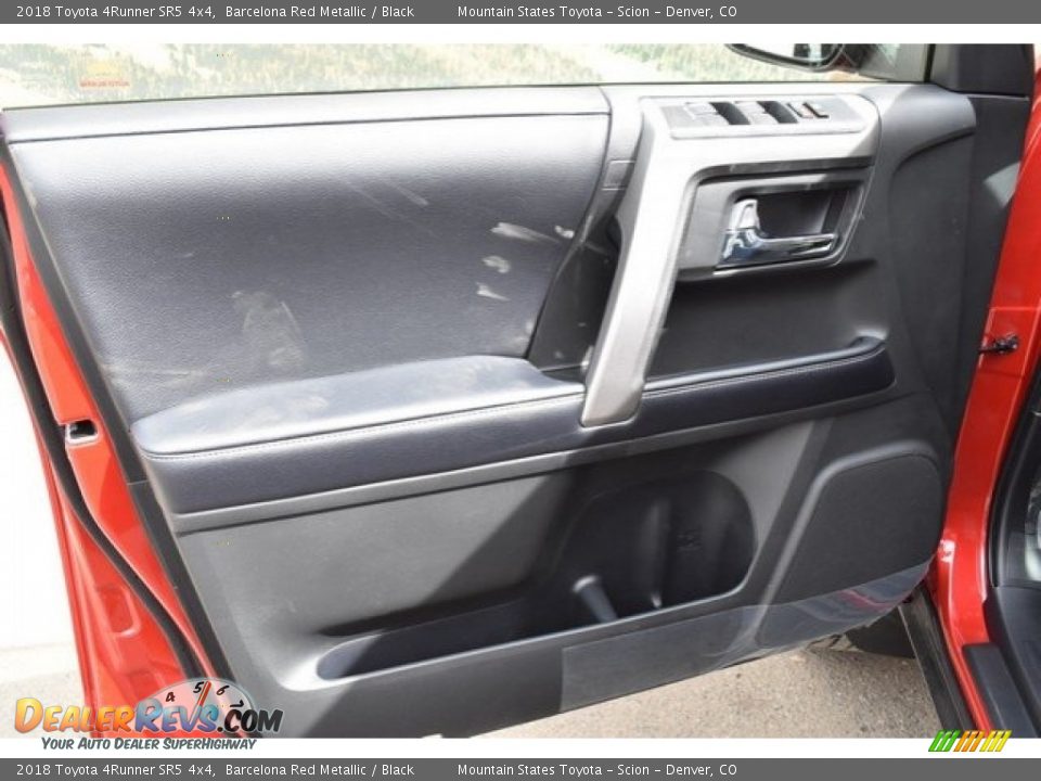 2018 Toyota 4Runner SR5 4x4 Barcelona Red Metallic / Black Photo #20
