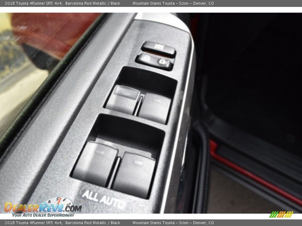 2018 Toyota 4Runner SR5 4x4 Barcelona Red Metallic / Black Photo #24
