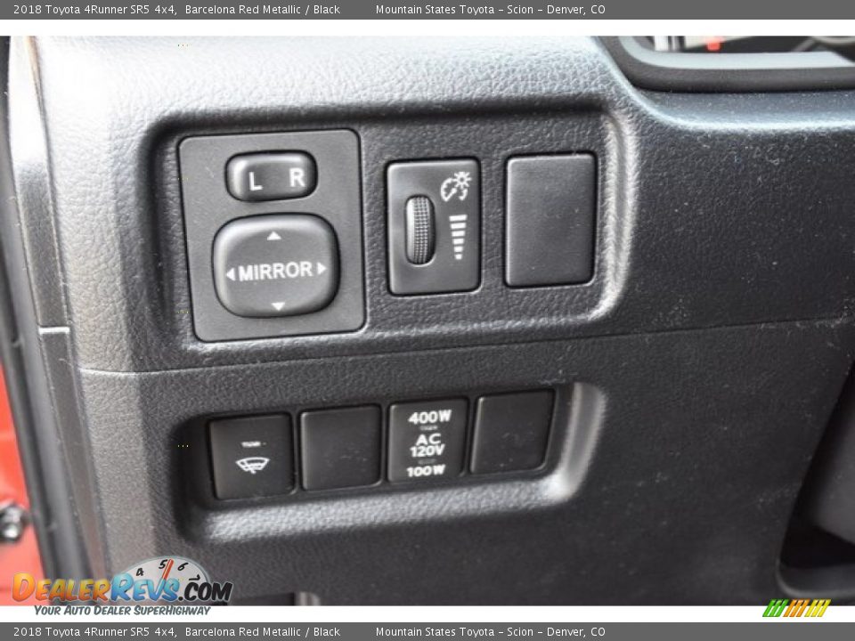 2018 Toyota 4Runner SR5 4x4 Barcelona Red Metallic / Black Photo #25