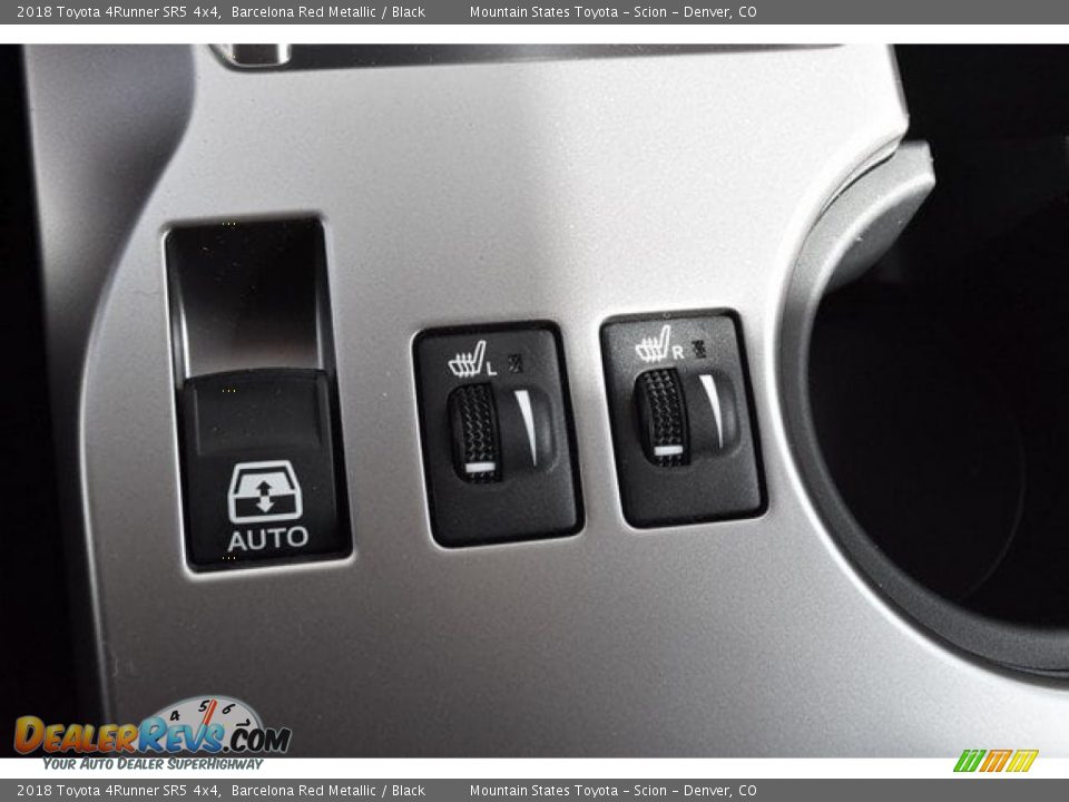 2018 Toyota 4Runner SR5 4x4 Barcelona Red Metallic / Black Photo #29