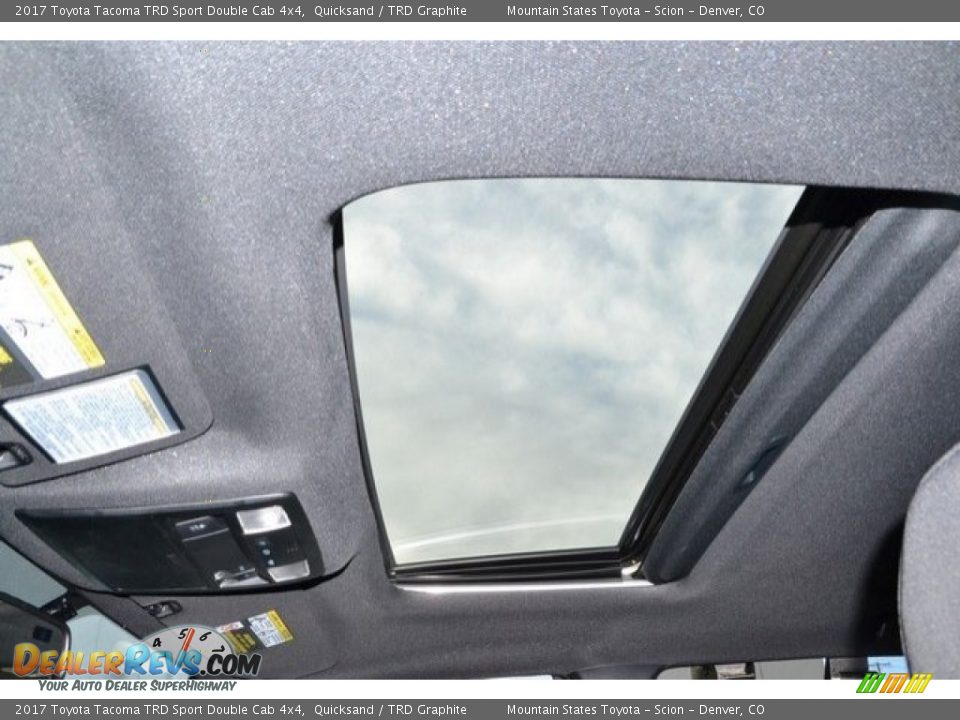 2017 Toyota Tacoma TRD Sport Double Cab 4x4 Quicksand / TRD Graphite Photo #15