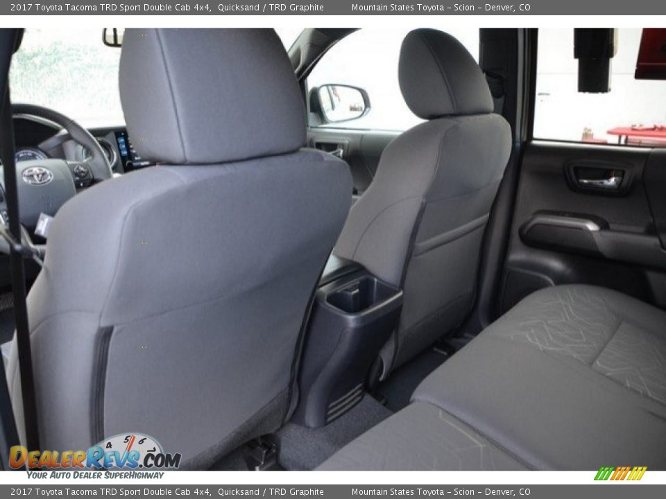 2017 Toyota Tacoma TRD Sport Double Cab 4x4 Quicksand / TRD Graphite Photo #20