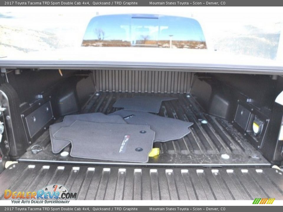 2017 Toyota Tacoma TRD Sport Double Cab 4x4 Quicksand / TRD Graphite Photo #27