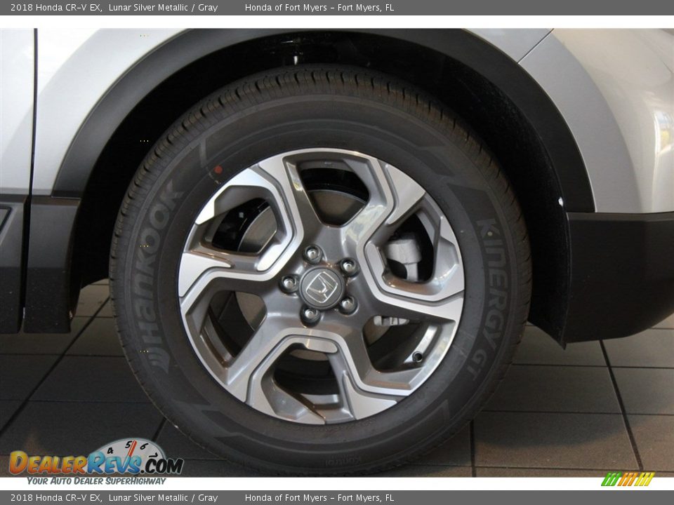 2018 Honda CR-V EX Lunar Silver Metallic / Gray Photo #2
