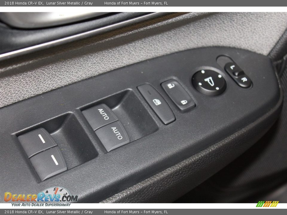 2018 Honda CR-V EX Lunar Silver Metallic / Gray Photo #8