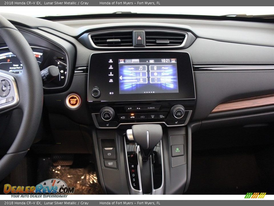 2018 Honda CR-V EX Lunar Silver Metallic / Gray Photo #15