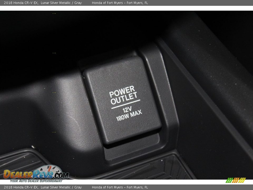 2018 Honda CR-V EX Lunar Silver Metallic / Gray Photo #22